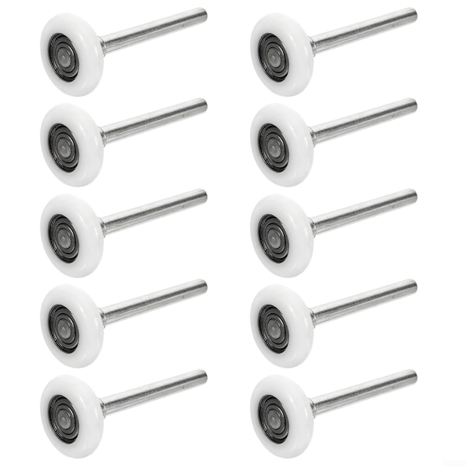Rouleaux de porte de garage silencieux en nylon lot de 10