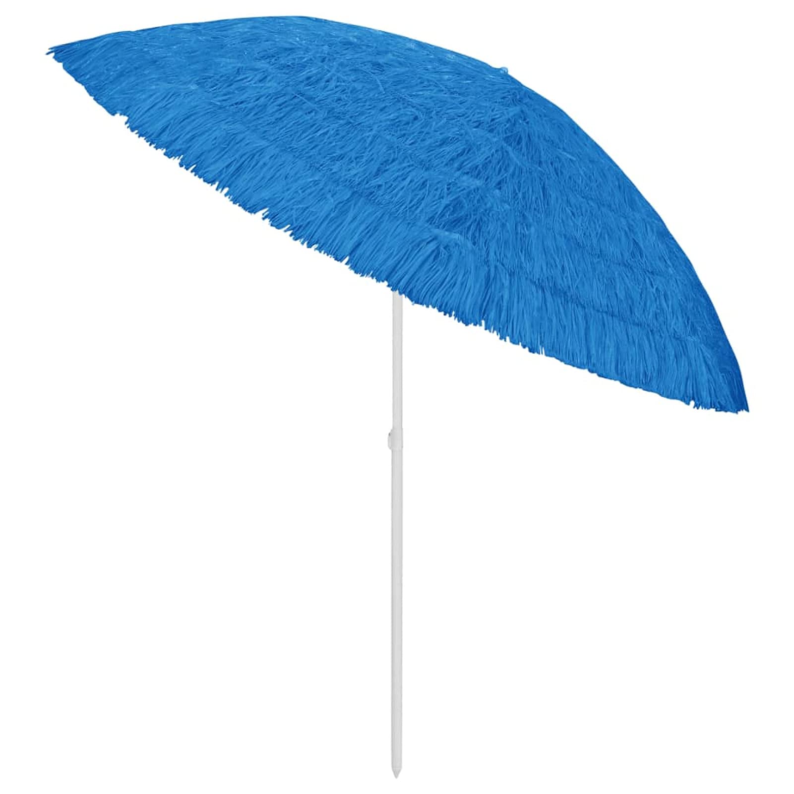 Homgoday Sombrilla de Playa Hawaii Azul 300 cm Sombrilla de Jardín,Protección UV Sombrilla Jardín Grande Orientable Jardín Parasol Balcón