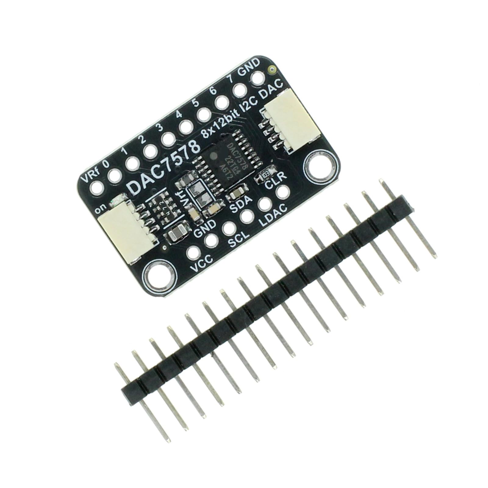 DAC7578 12-Bit I2C, hochgenauer Digital Analog Adapter, rauscharmes, Ausrüstung, Adapter, Ausrüstung, programmierbare Quelle