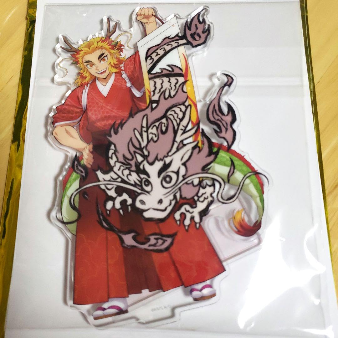 辰年　アクスタ　煉獄 Amazon.co.jp: 鬼滅 辰年 煉獄杏寿郎 アクリルスタンド 単品