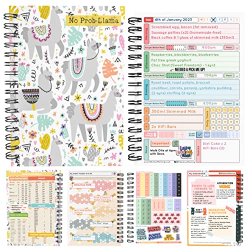 Slimming World - Diario de dieta de alimentos compatible con el mundo para pérdida de peso (7 semanas) Cover