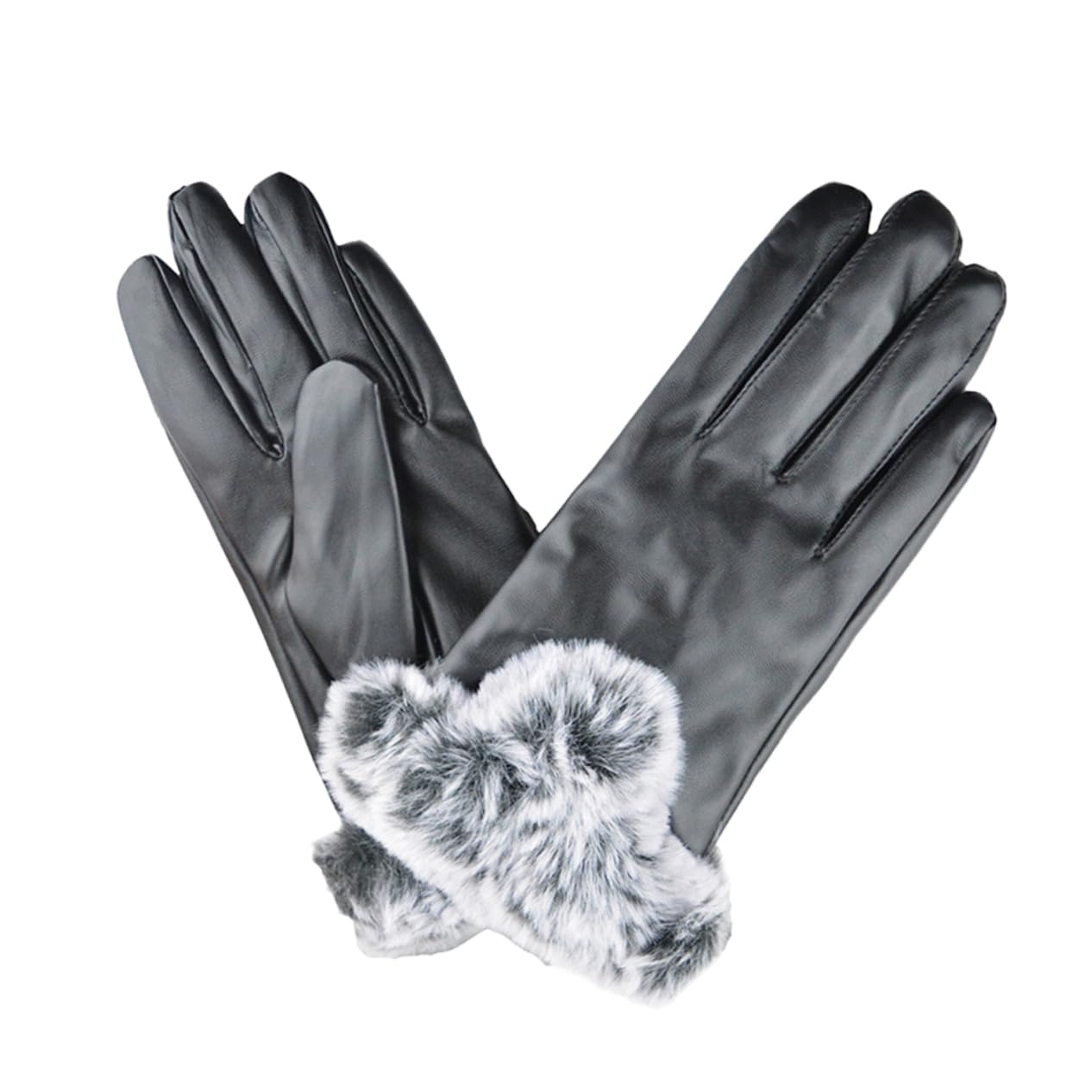 Didiseaon Elegant Winter Gloves Touchscreen Plush Fleece Windproof Cycling Hiking Outdoor Cold Weather