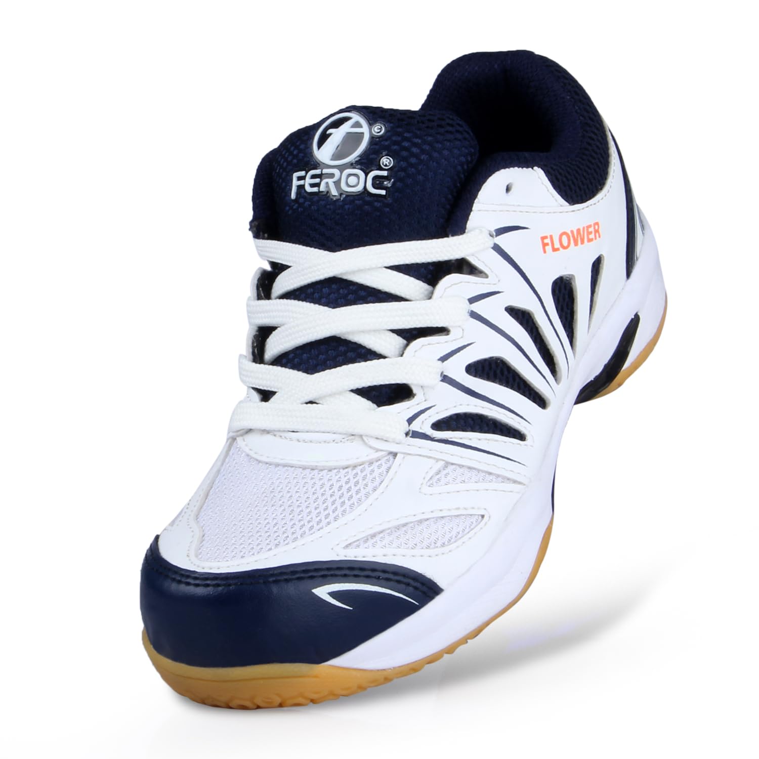 FEROC Flower Smash Badminton Shoe (Navy Blue, 10) (B0CJVN7GMG) Amazon Price History, Amazon Price Tracker