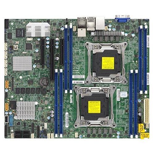 Supermicro x10drl-ct-b�f���A��lga2011 / Intel c612 / ddr4 / sata3 & sas3 & usb3 . 0 / V & 4gbe / ATX�T�[�o�[�}�U�[�{�[�h