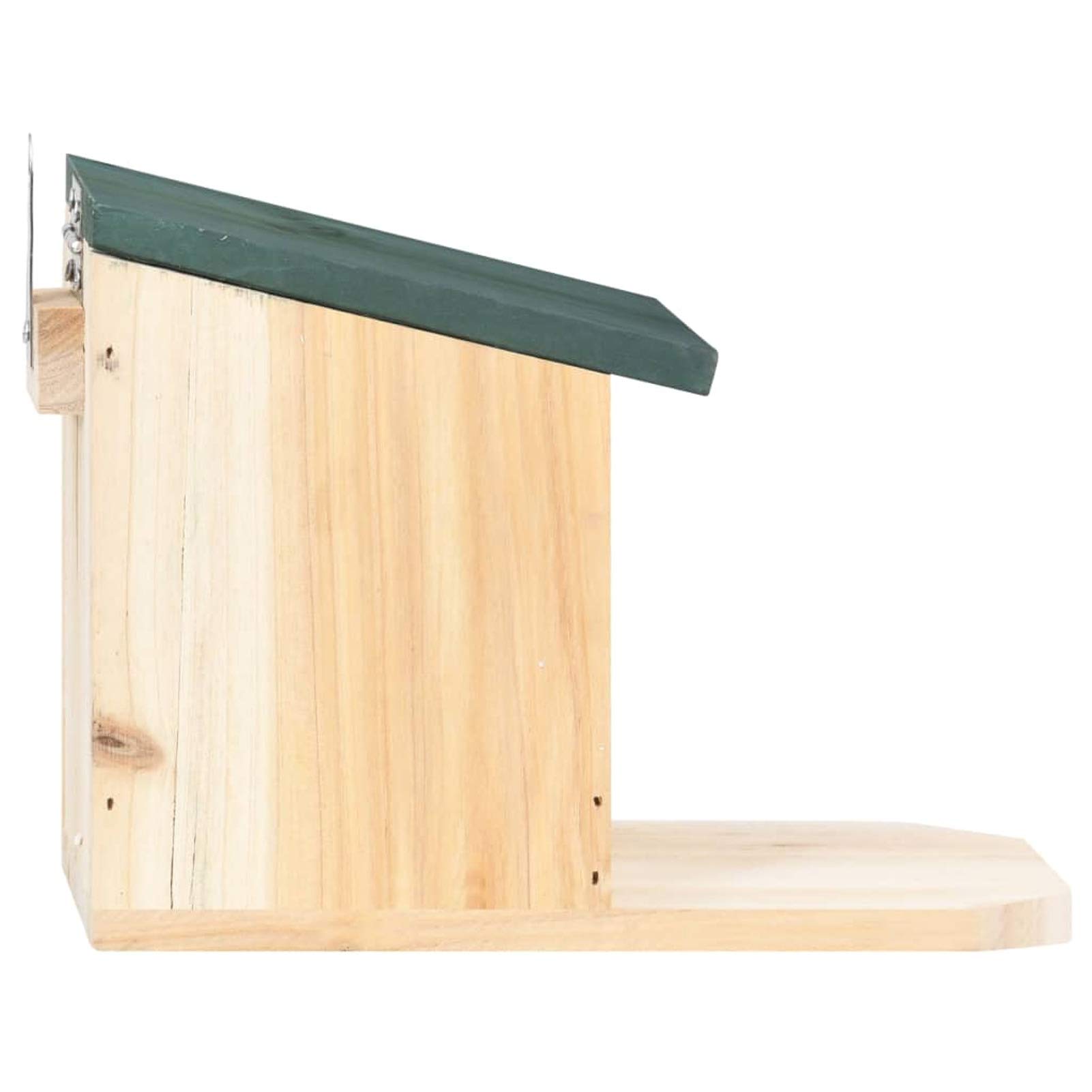 Homgoday Mobili Casette per Scoiattoli 4 pz in Legno di Abete, Decorazione da Mobili, Mobili da Interni/Esterni per Soggiorno Ufficio