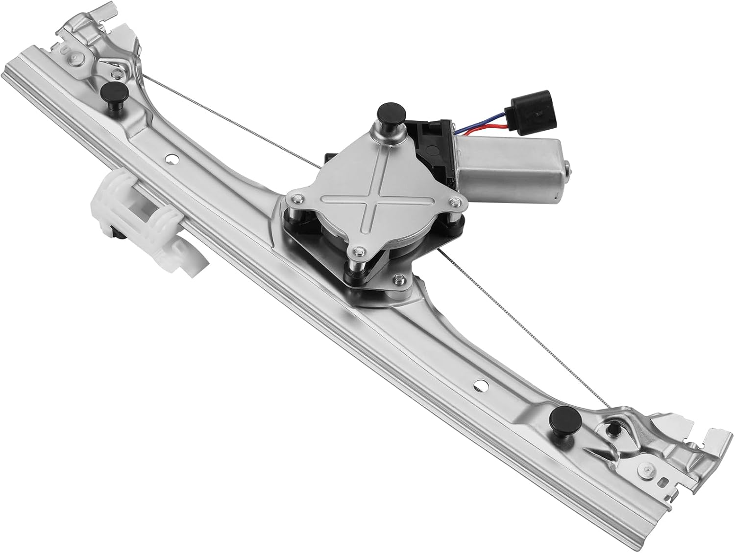 Obaee 751-648 Front Left Driver Side Power Window Regulator with Motor Assembly Compatible with Fiat 500 2012-2019 2Door SOHC with 2pin, Replace OE 68070267AC 68070267AD