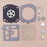okuya Kit de Recambio Kit de reconstrucción de reparación de carburador FIT Husqvarna 351 350 356 359 359 EPA 357 357XP Echo CS5000 CS5500 CS6700 CS8000...