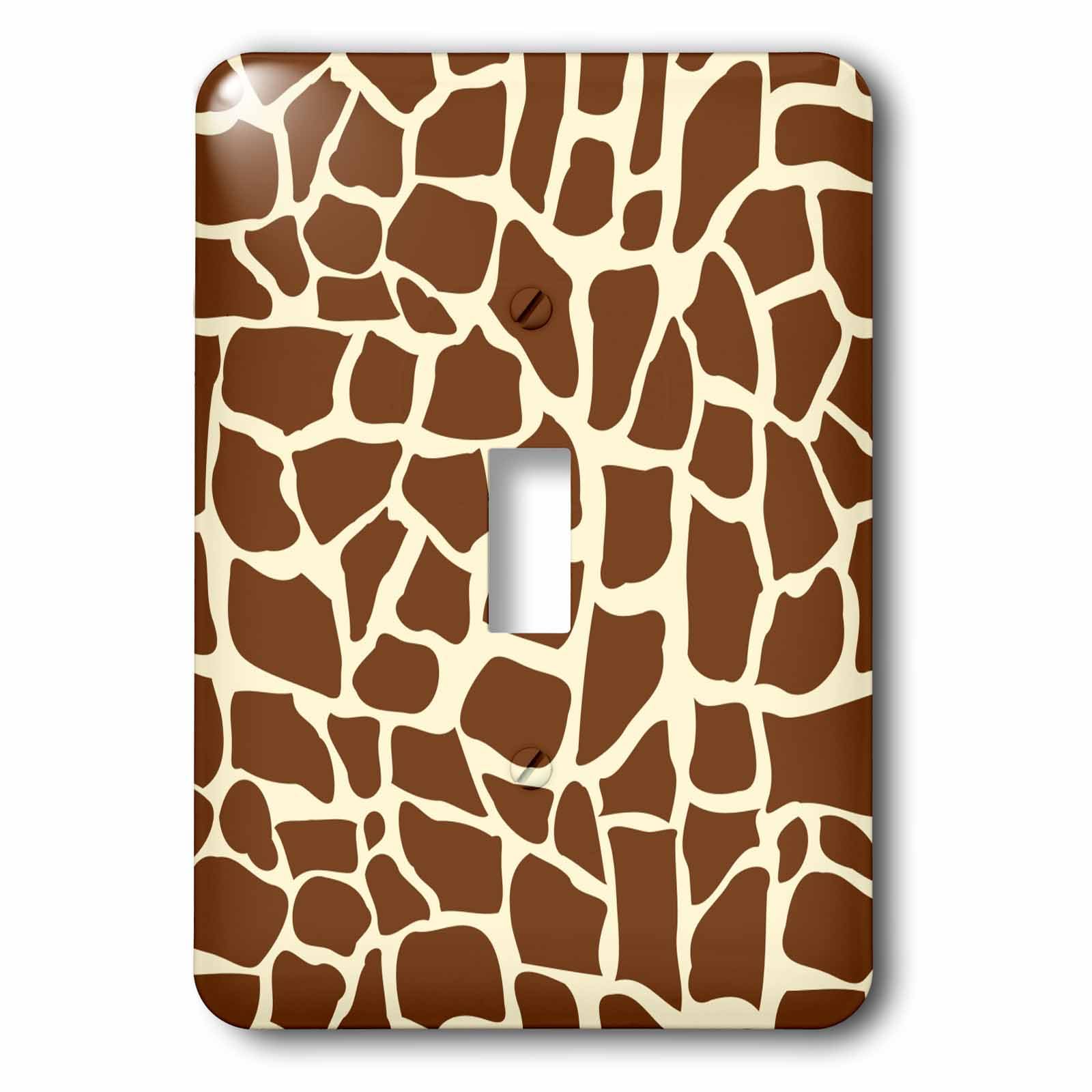 Interrupteur de luxe motif girafe safari africain élégant pour salon moderne