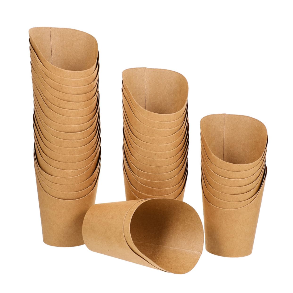 CIYODO Pcs Multipurpose Snack Box French Fry Holders Paper Snack Cups Disposable Chicken Fillet Containers