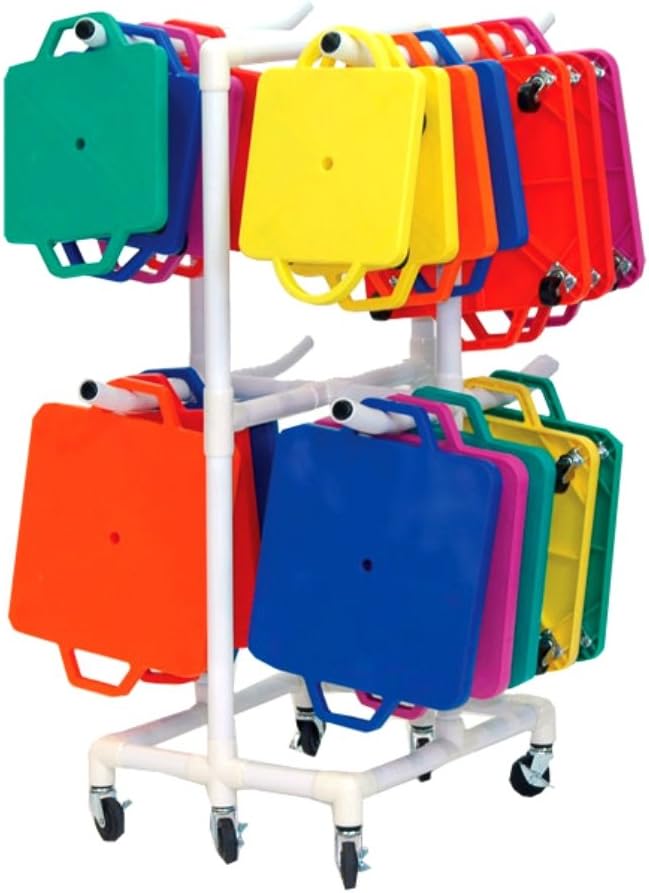 Champion Sports Durable ABS Scooter Storage Cart