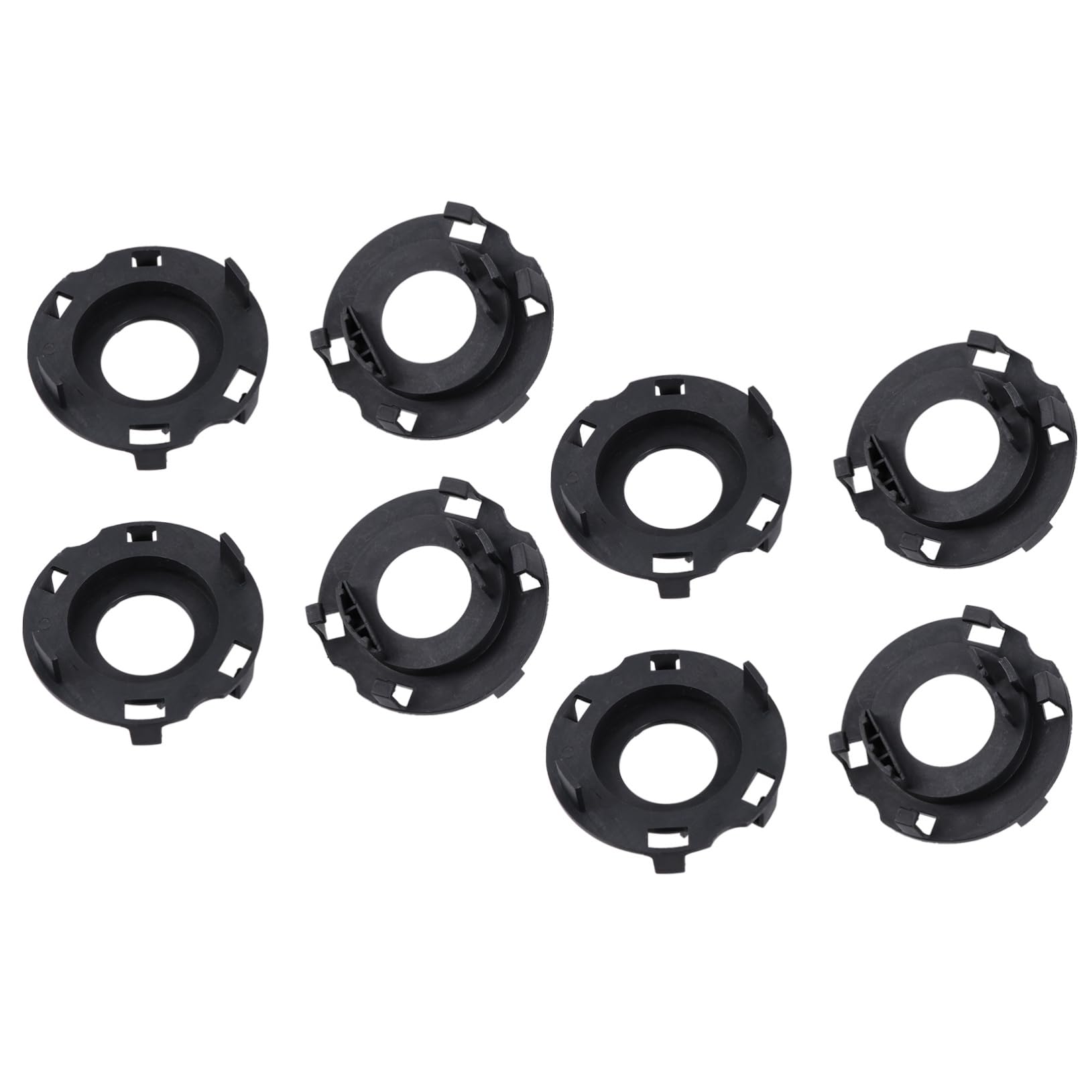 PRETYZOOM 8Pcs Car LED Headlight Holder Adapter Bracket Durable Retainer for Quick Installation Fits Original Headlight Shell Reliable and Stylish Design