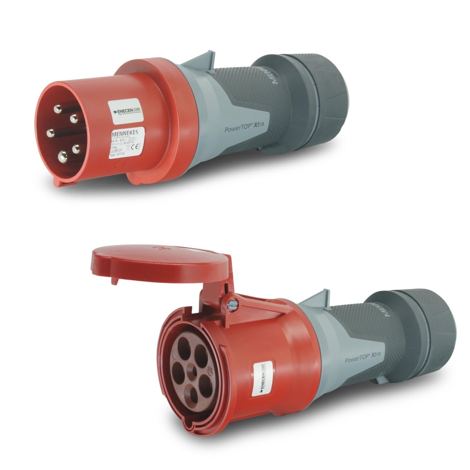 Zestaw wtyczek i z??czy CEE 400V/63A 5p IP44 - Mennekes