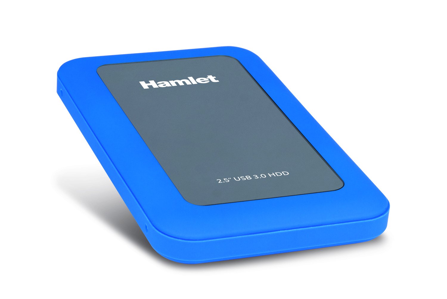 Hamlet 2,5" SATA-II 2,5 cala niebieska, szara - obudowa dysku pamięci (2,5 cala, SATA, Serial ATA II, niebieska, szara, 5 Gbit/s, 132 mm, 79 mm)