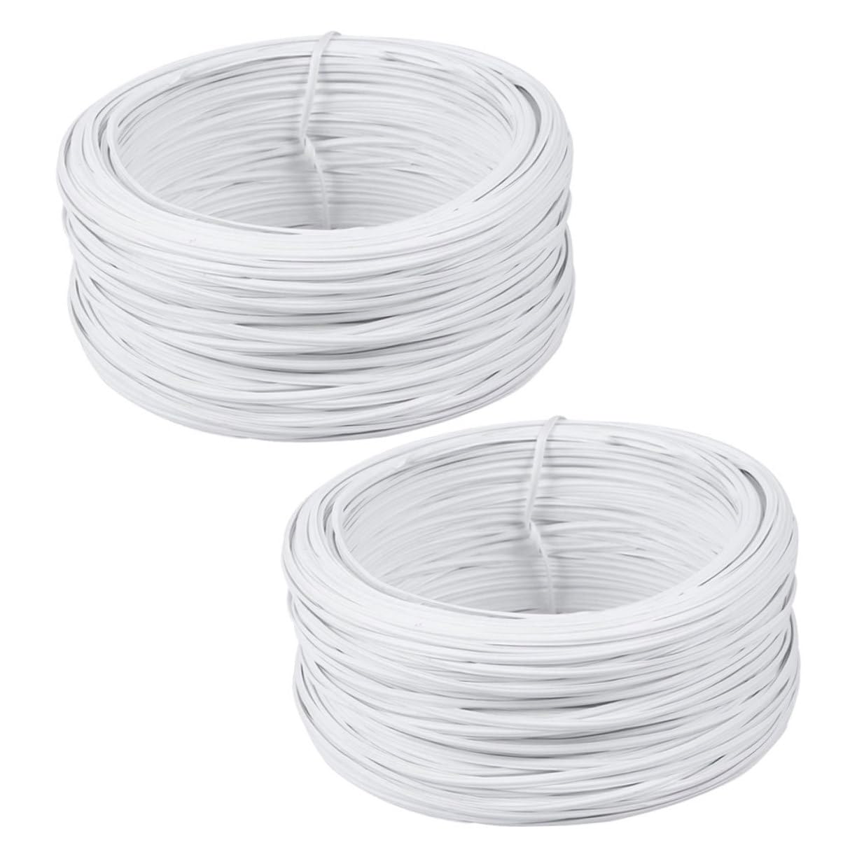 Kisangel 6rollen PVC-beschichteter Pflanzenbindedraht Gummierter Für Gartenpflanzen Vielseitig Einsetzbar Für Und Bastelarbeiten Rostbeständig Und Langlebig