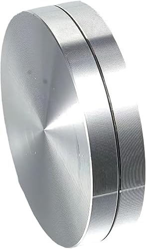 Rueda de cerámica de arcilla de metal de 1.181 in para lanzar recorte Spinner Trim Estabilizador Rueda de disco giratorio de metal Mini rueda de