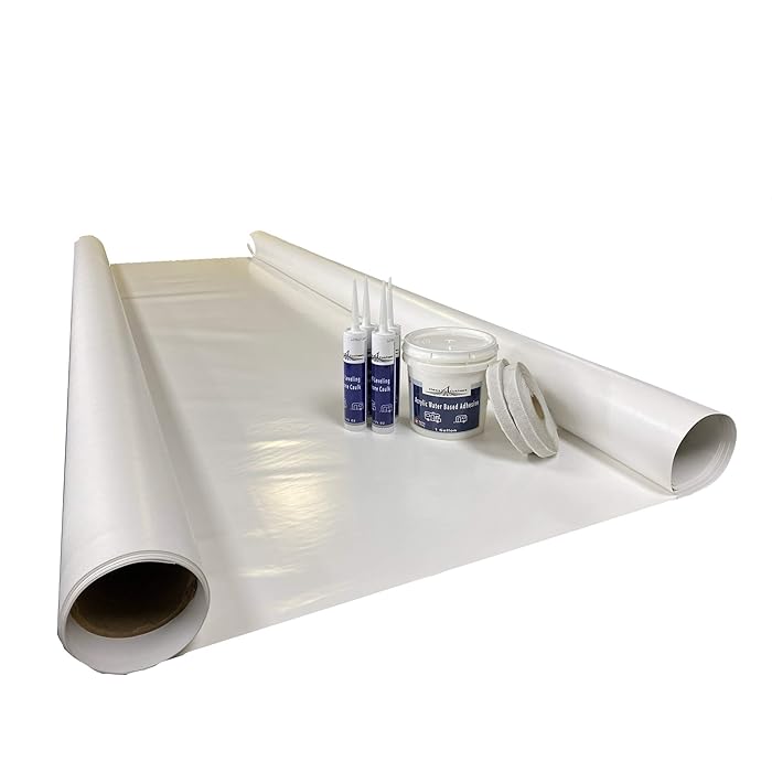 Buy Class A Customs PVC Extreme Duty RV Rubber Roof Kit 8.5 ft Wide X