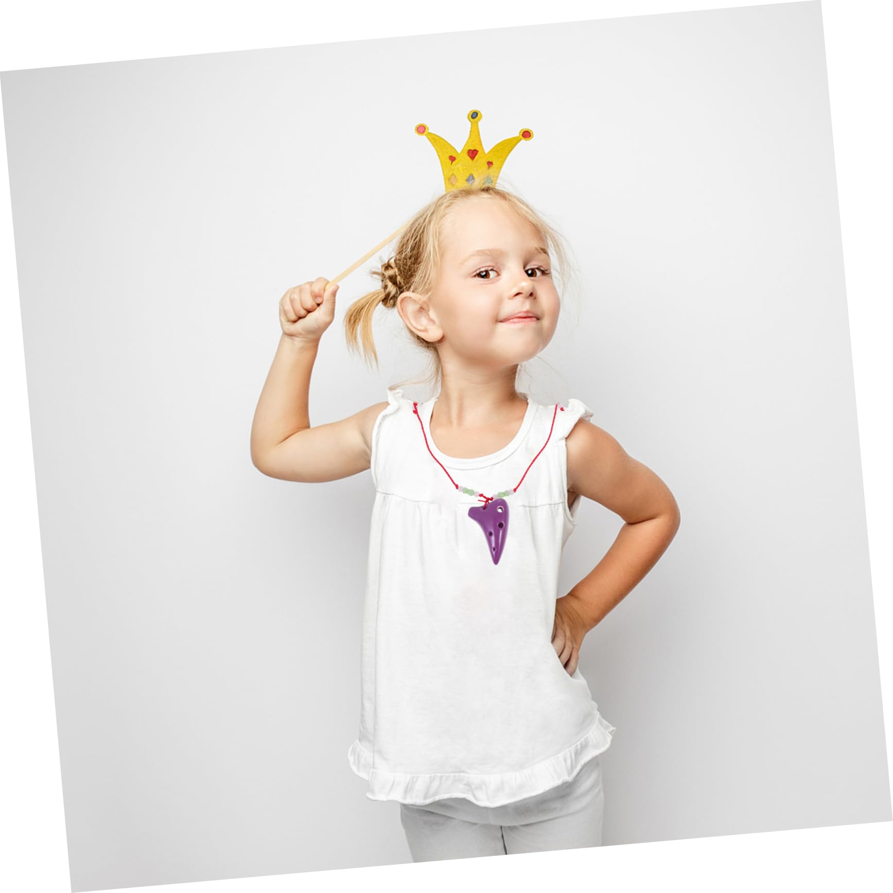 BESPORTBLE 1 Set Portable Ocarina Handmade Flute Easy to Play for Beginners Elegant Design for Music Lovers and Creative Expression Random Color