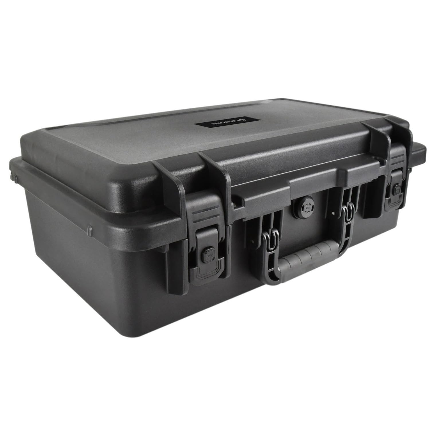 Citronic Caja de equipo resistente al agua, resistente a los impactos, clasificación IP66, interior de espuma, caja de almacenamiento resistente para herramientas, dimensiones internas (ancho x alto x