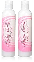 Vista 3 de Kinky Curly Knot Today - Acondicionador sin enjuague de 8 onzas, paquete de 3