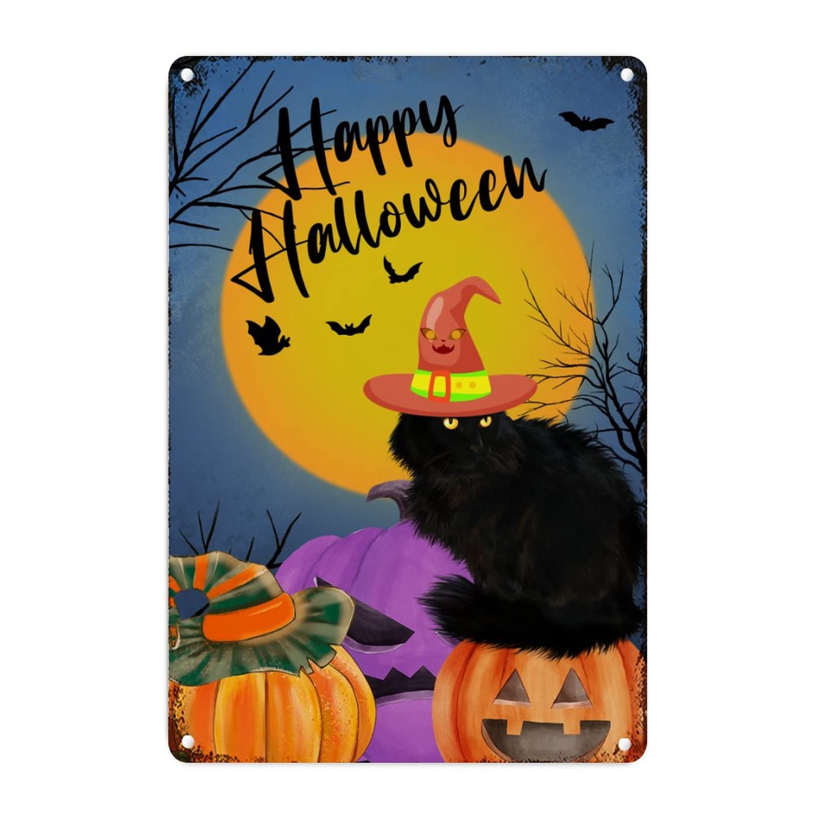 Plaque fer Halloween pour transformer facilement votre salon en lieu hanté