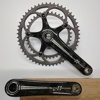 カンパスーパーレコード11速クランクセット＋52アウターリング カンパスーパーレコード11速クランクセット＋52アウターリング カンパ