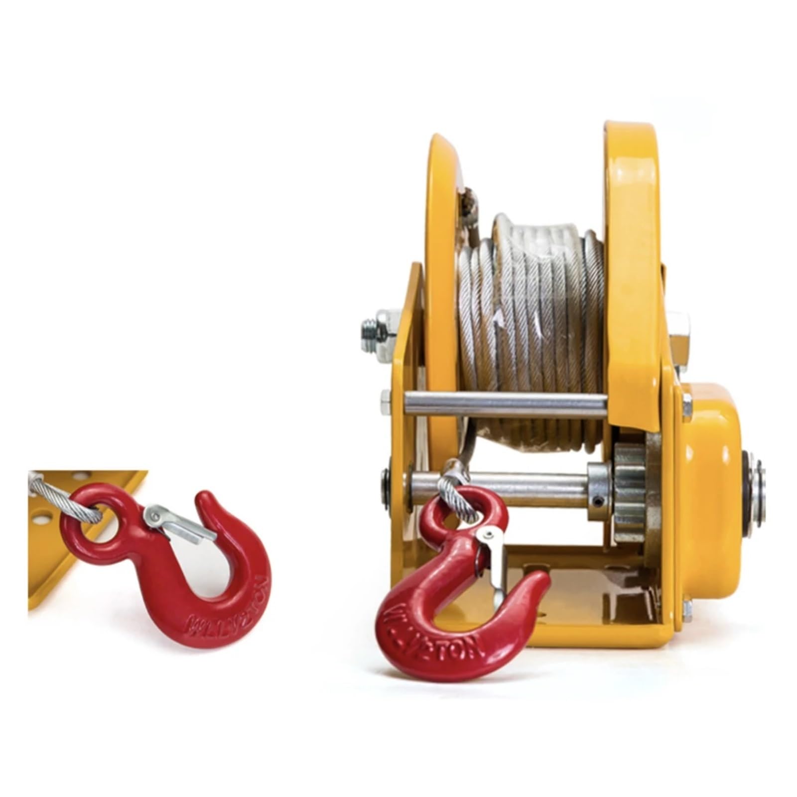 Verricello manuale – Sollevatore autobloccante in acciaio inox per barche e rimorchi – Salpa ancora automatico durevole per un facile funzionamento manuale