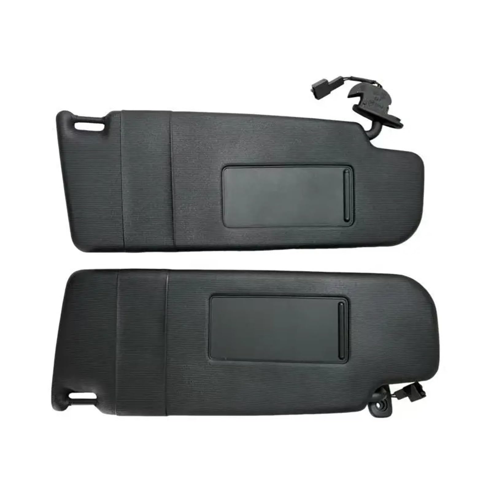 Sonnenblende Ersatz Für VW für Golf 4 für Jetta für Bora MK4 Auto-Frontsonnenblende mit Spiegelabdeckung(2 Pcs)