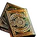 Produktbild LuxTri High Victorian Playing Cards, Pokerkarten, Kartenspiel, Spielkarten, Kartenschachtel mit grandioser Goldverzierung Special-Edition, 3 ''Look & Feel''-Karten, Cardistry