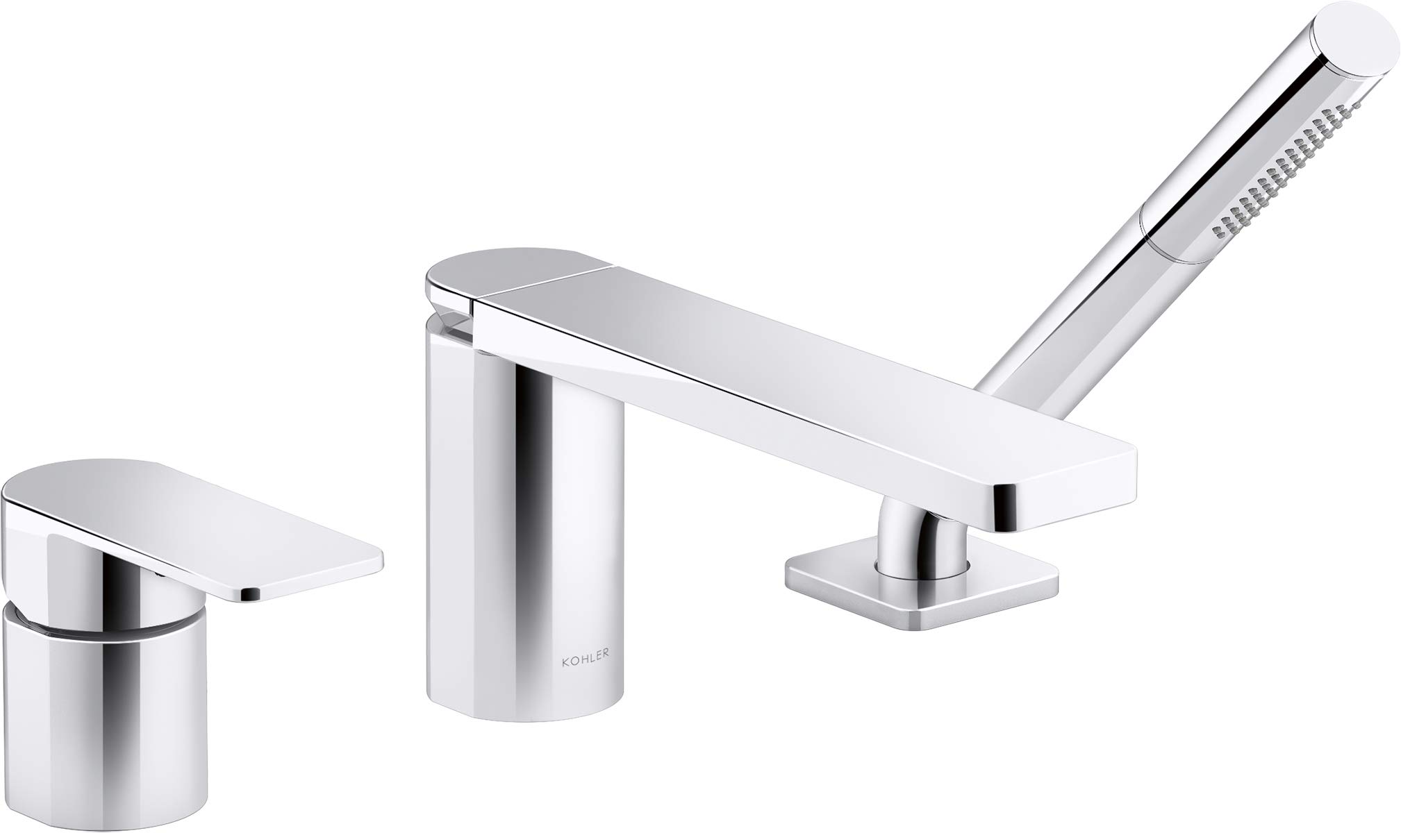 Kohler K-TLS23503-4-CP Dusch- & Badewannentrim-Set – Poliertes Chrom, Mit Temperaturregler