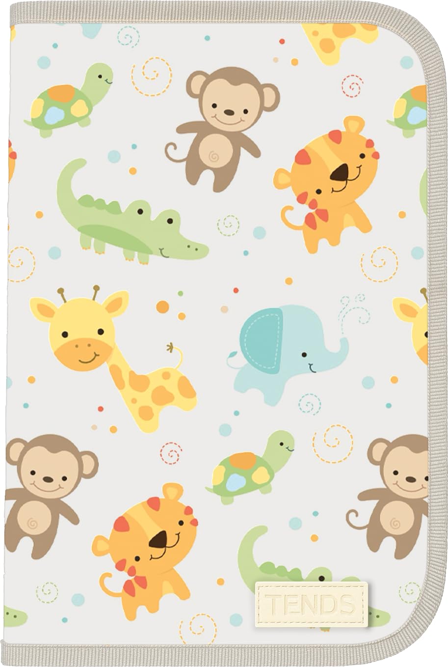 TENDS Dokumententasche für babys – Organizer für Karten, medizinische Karten und Babysachen – Baby-Mappe, ideal als originelles Geschenk für Neugeborene