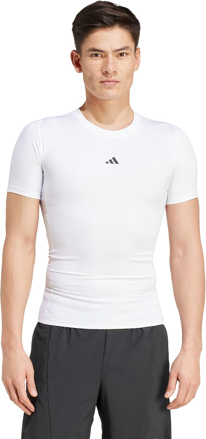 Adidas Mens Techfit Compression Training T-Shirt