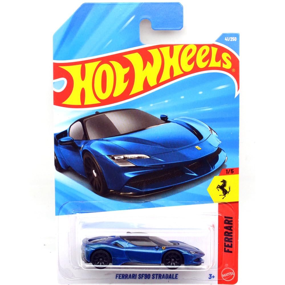 ホットウィール　激レア　FERRARI Amazon | MATTEL HOTWHEELS 2016 FERRARI SF90 STRADALE (BLUE) ホット