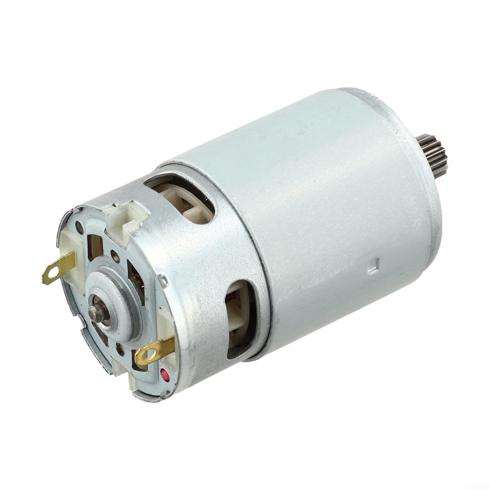 Motore RS550 21V DC per utensili elettrici senza fili incluso per motosega e sega a moto alternativo con 14 denti ingranaggio 8,2 mm
