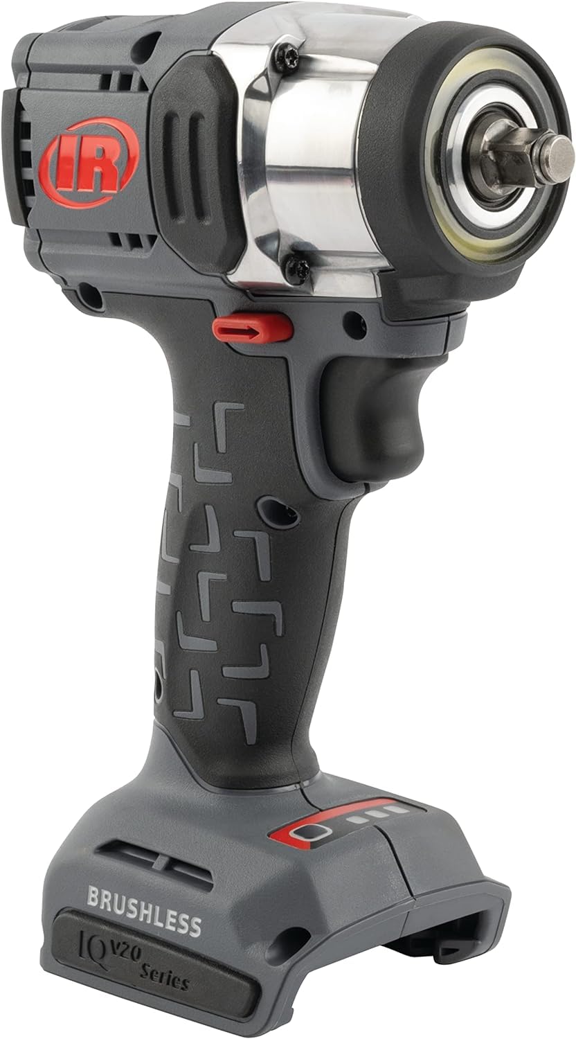 Ingersoll Rand Bezprzewodowa wkrętarka udarowa W3131, narzędzie akumulatorowe 3/8", 20 V, lekkie i kompaktowe narzędzie udarowe