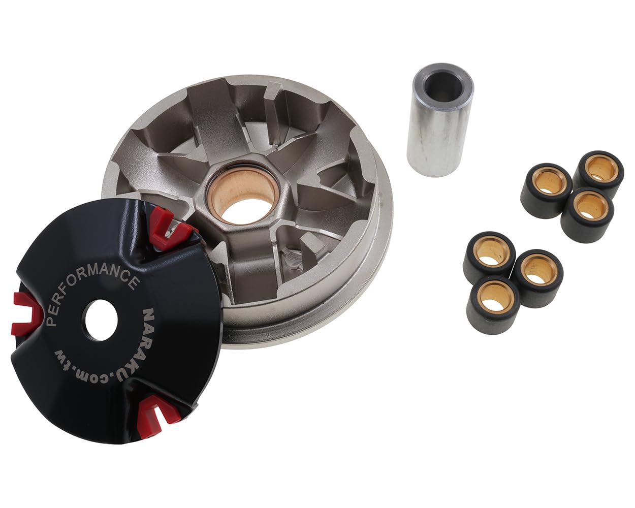 NARAKU Sport Variomatik kompatibel mit PEUGEOT Speedfight 2 50 LC 2T Typ:S1, Jetforce 50 C-TECH 2T Typ:A1, Speedfight 3 50 AC 2T Typ:F1, Elystar 50 TSDI Typ:G1A