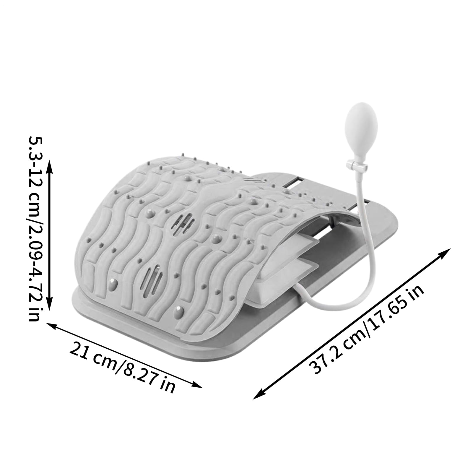 Étire-Dos,Correcteur De Massage Et D Étirement | Étireur Lombaire Portable Décompresseur Vertébral,Pour Les Épaules Le Dos La Scoliose À Domicile En Voyage Yoga Chaise Banc Méditation