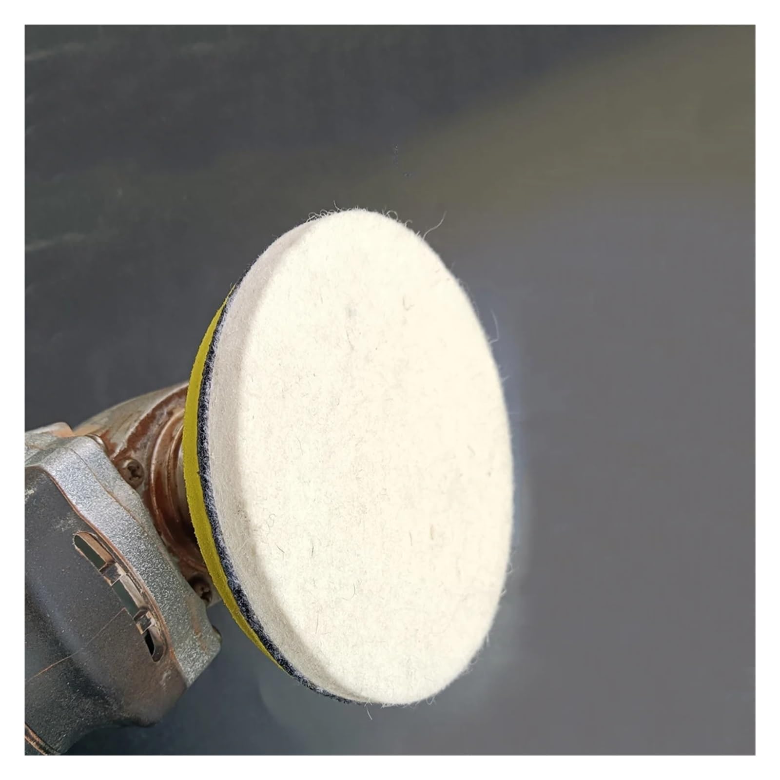 5 pz 2 "- 7" opzionale Floccaggio Feltro di Lana Ruota di Lucidatura Palla di Cera for Metallo Plastica Vetro Finitura A Specchio di Legno(4 inch 100mm)