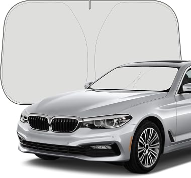 BMW 5 Series L1 Sunshade, Windshield Parasol, BMW 5 Series L1 Car Sunshade, UV Protection, High Density Fabric, Sun Protection, Anti-deterioration, Heat Insulation, Easy Installation, Sunshade