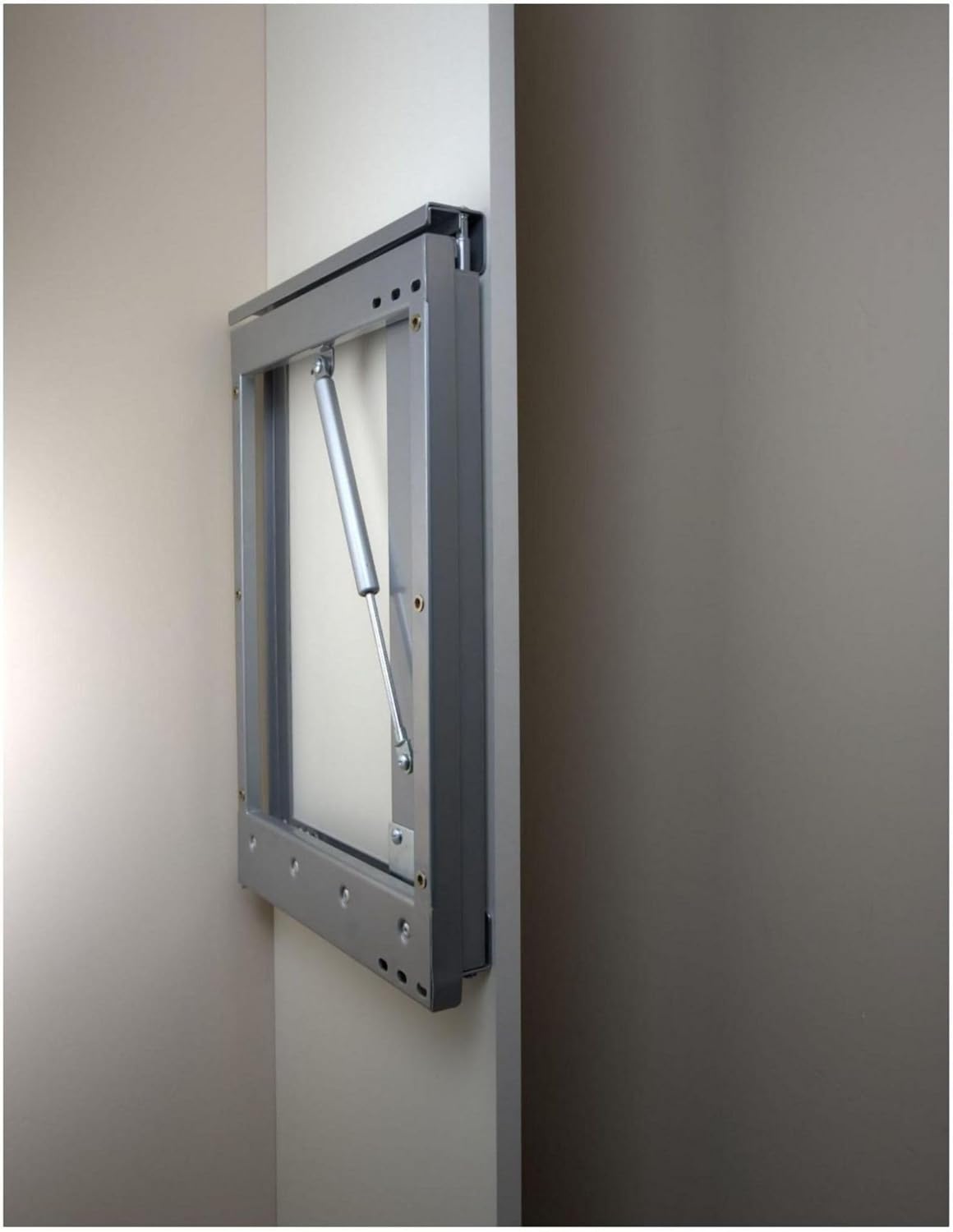 Rev-A-Shelf CSWIBSL-14-1 Classic Closet 5-1/4"W x 38" Long Deluxe Swivel Hide Away Ironing Board with Soft Close - Silver