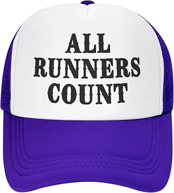 All Runners Count Hat for Men Funny Baseball Cap Funny Birthday Gifts for Men