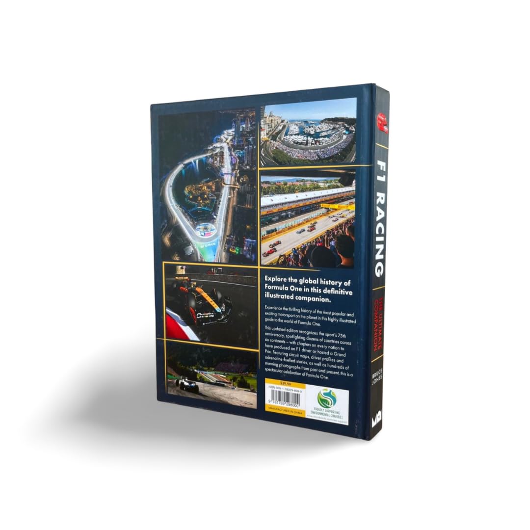 F1 Racing: The Ultimate Companion: 75th Anniversary Edition      Hardcover – October 7, 2025