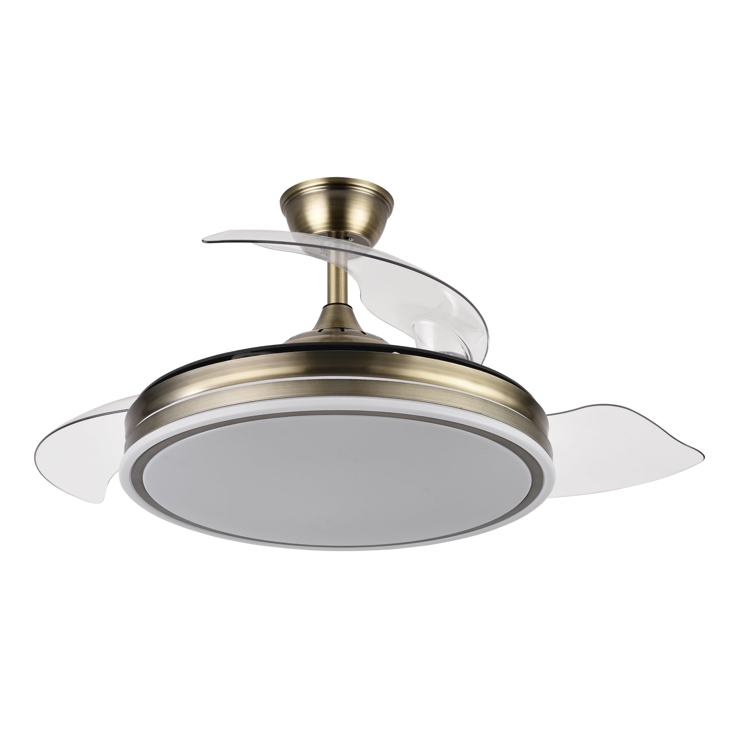 Fabrilamp Ventilador Bayomo Cuero 3 Aspas Motor DC