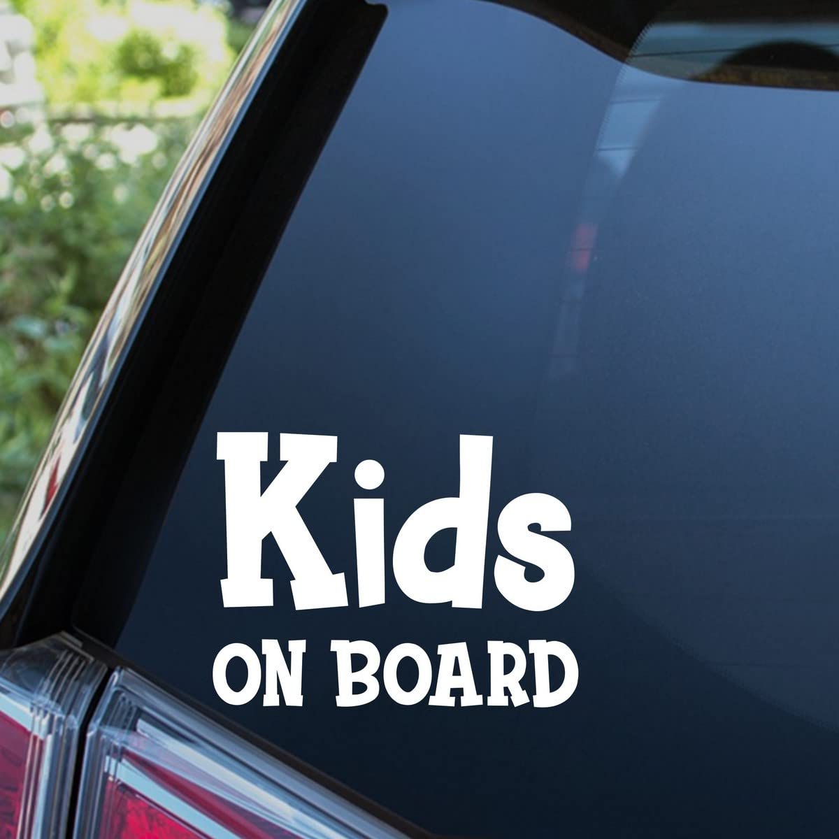 38K Vinyl Graphics Kids On Board Sticker Child Children Baby Funny Car Decal