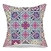 Poszewka na poduszkę wzór włoskie portugalskie kafelki ściana Talavera styl vintage abstrakcyjny lizbona marrakesz tekstury kwadratowa poszewka na poduszkę z nadrukiem poszewka na poduszkę do domu, salonu, 45 x 45 cm