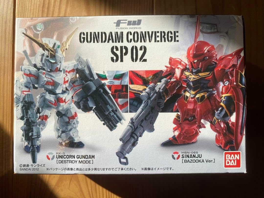GUNDAM CONVERGE SP 02 ユニコーンガンダムとシナンジュ GUNDAM CONVERGE SP 02 ユニコーンガンダムとシナンジュ - メルカリ