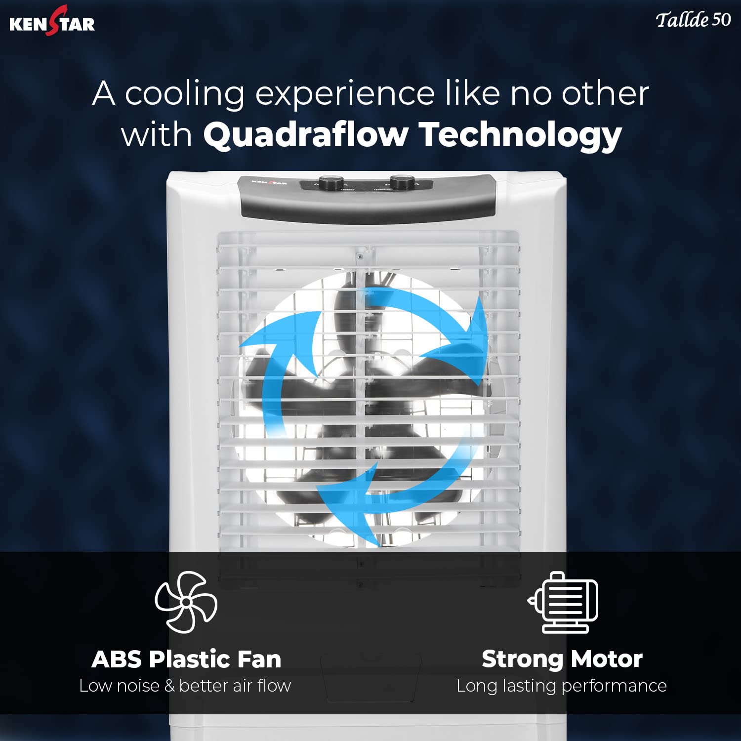 Review Kenstar Tallde 50 Desert Air Cooler For Home - Inverter