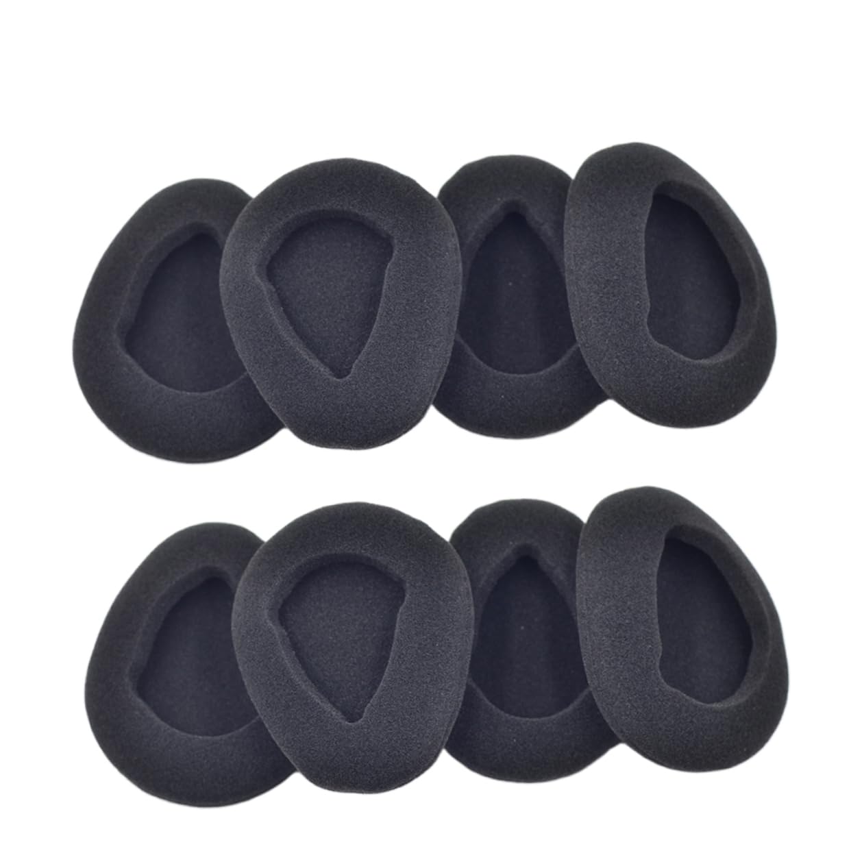 OSALADI STK Headset-Schwammpolster Schwammabdeckung kabellose Kopfhörer Schaumstoff-Ohrpolster Weiche Headset-Abdeckung Kissen Kopfhörer Ohrstöpsel Black