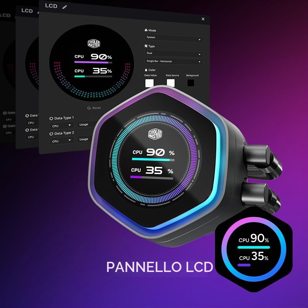 Cooler Master ML 240 Atmos II LCD ARGB