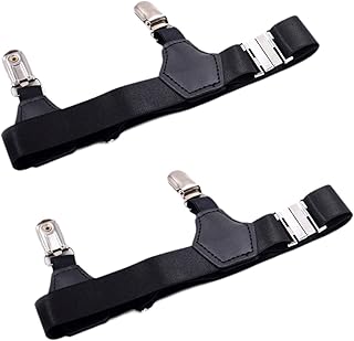 bnf Sock Garters Comfortable Sock Clip with Double Metal Buckle Knee Socks Stays Metal Clip-picture-34