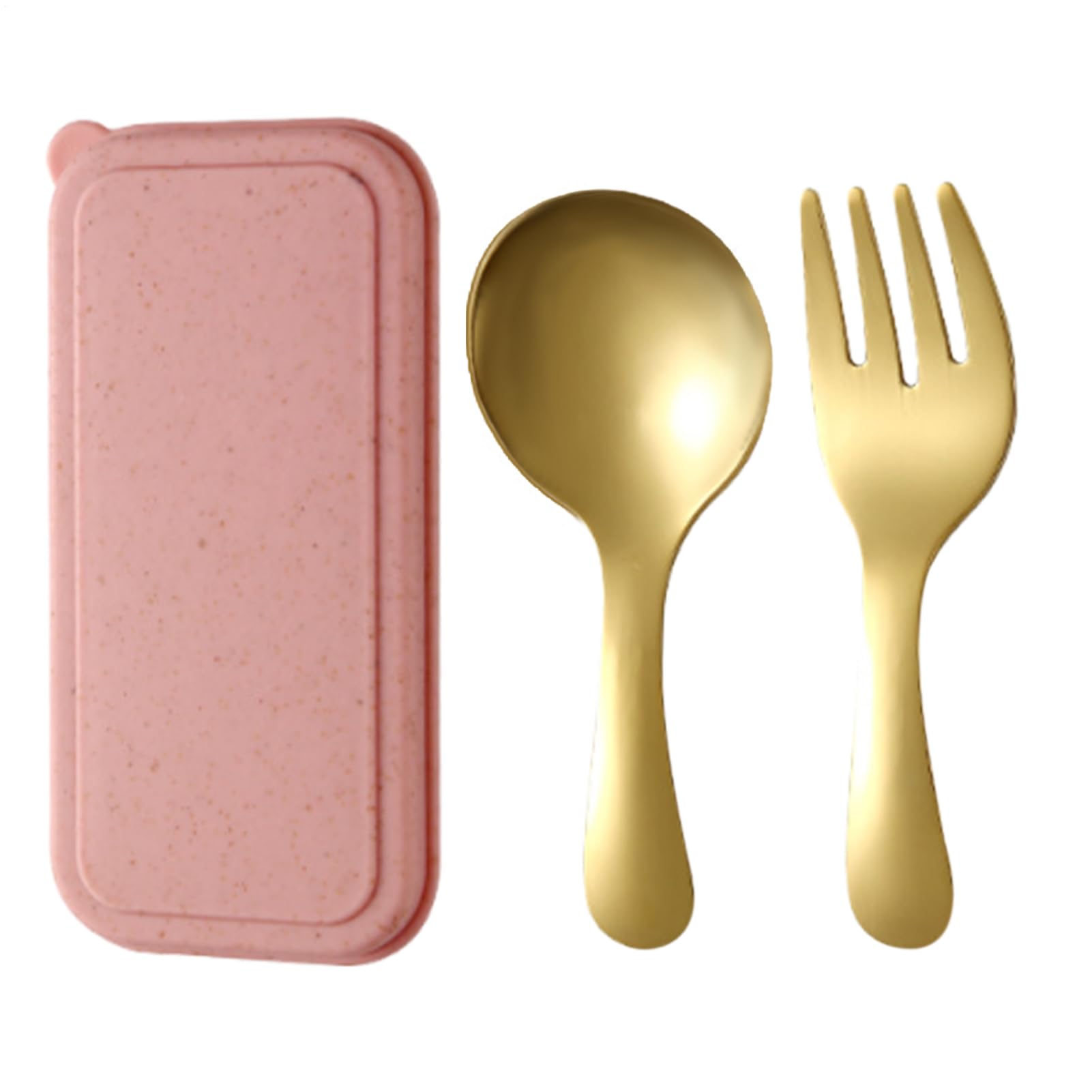 Löffel-Gabel-Set Besteck- und Geschirrkasten | Kleines Löffel Und Gabel Besteckset Für Reise Küche Camping Outdoor Picknick Mittagessen Kinder Erwachsene